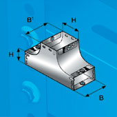 Крышка-ответвитель TS 300/80 inox Крышка-ответвитель TS 300/80 inox